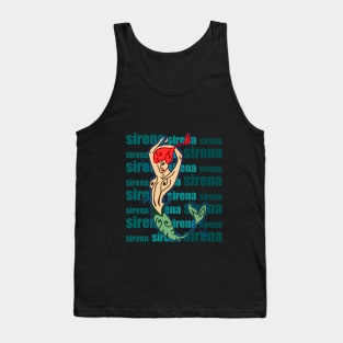 SIREN IN THE SEA Tank Top